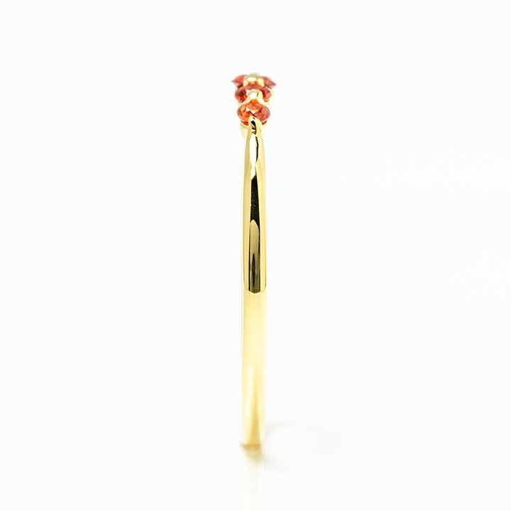 umu -アム- FINE JEWELRY STUIDIOK18 オレンジサファイア リングrg1082_y.jpg