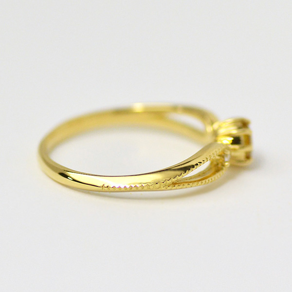 umu -アム- FINE JEWELRY STUIDIOK18 スフェーン ダイヤモンド リング 「rubacuori」rg1090_s.jpg