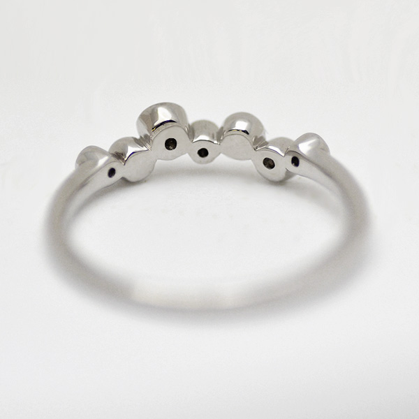 umu -アム- FINE JEWELRY STUIDIOK18 ダイヤモンド 0.08ct リング 「sizuku」rg1091_u.jpg