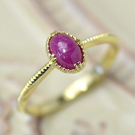umu -アム- FINE JEWELRY STUIDIOK10 カボション ルビー リングrg1094_kanban2.jpg