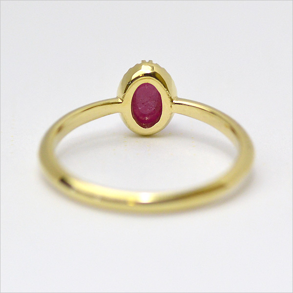 umu -アム- FINE JEWELRY STUIDIOK10 カボション ルビー リングrg1094_u.jpg