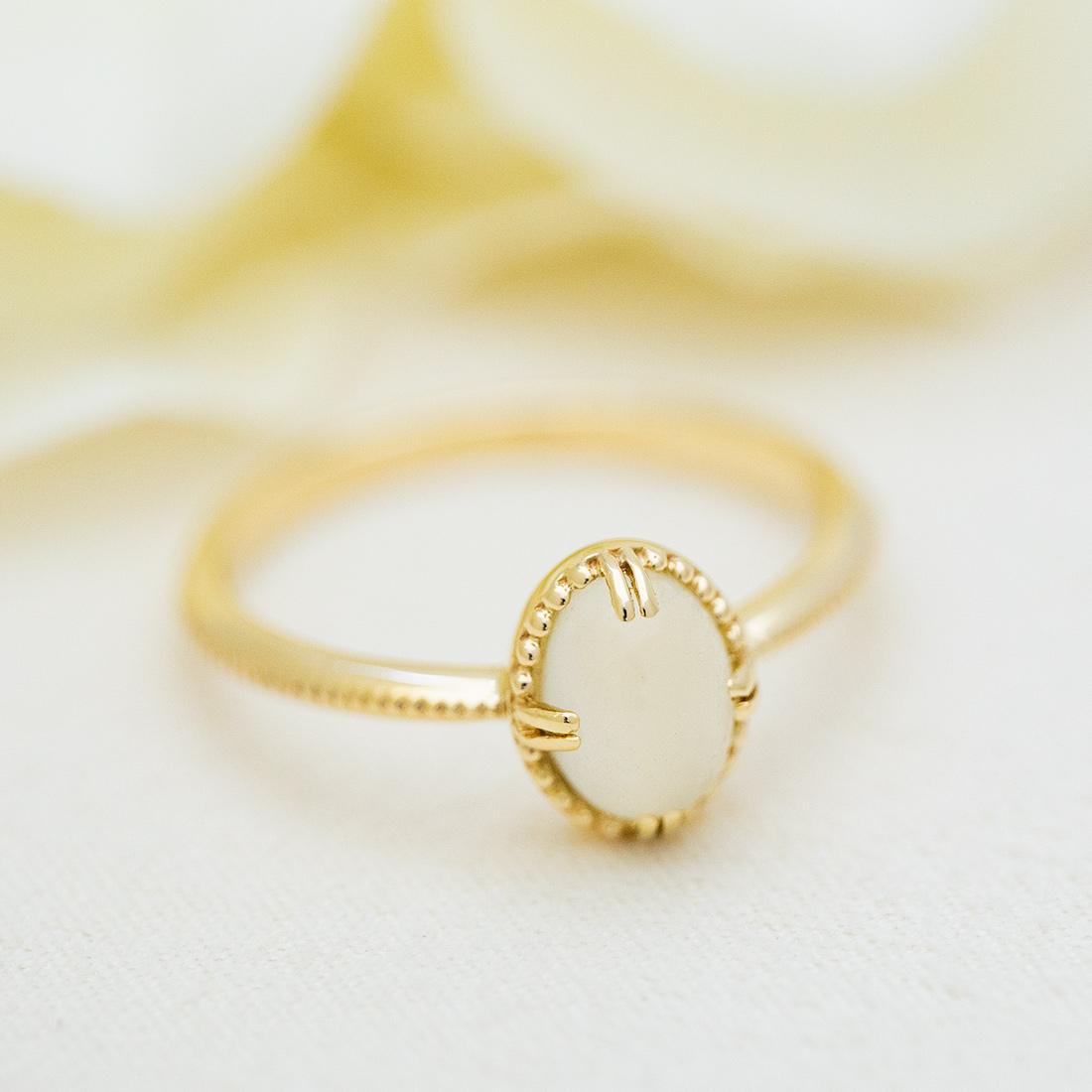 umu -アム- FINE JEWELRY STUIDIOカボッション ムーンストーン リングrg1097_1.jpg