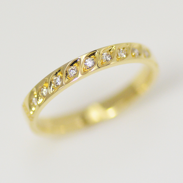 umu -アム- FINE JEWELRY STUIDIOダイヤモンド 0.09ct リング 「minori」rg1099_1.jpg
