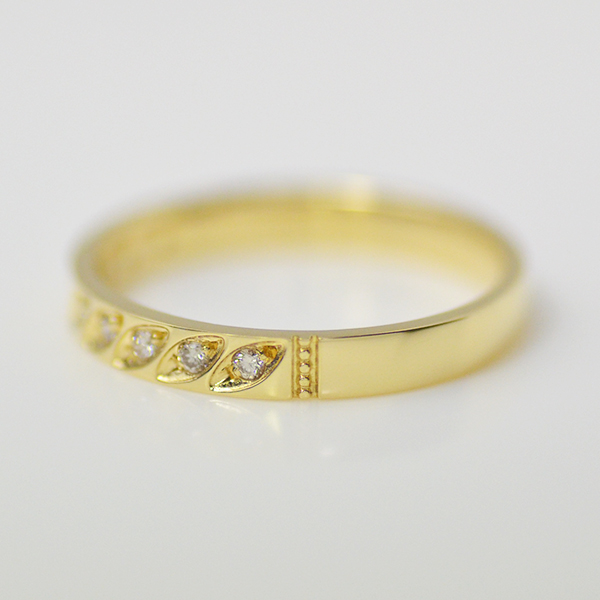 umu -アム- FINE JEWELRY STUIDIOダイヤモンド 0.09ct リング 「minori」rg1099_2.jpg