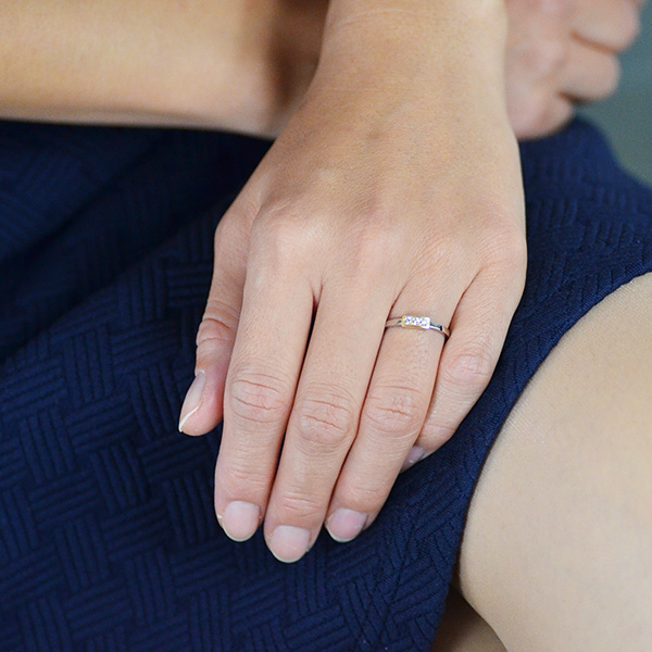 umu -アム- FINE JEWELRY STUIDIOダイヤモンド 0.1ct リング 「noel」rg1102_6.jpg