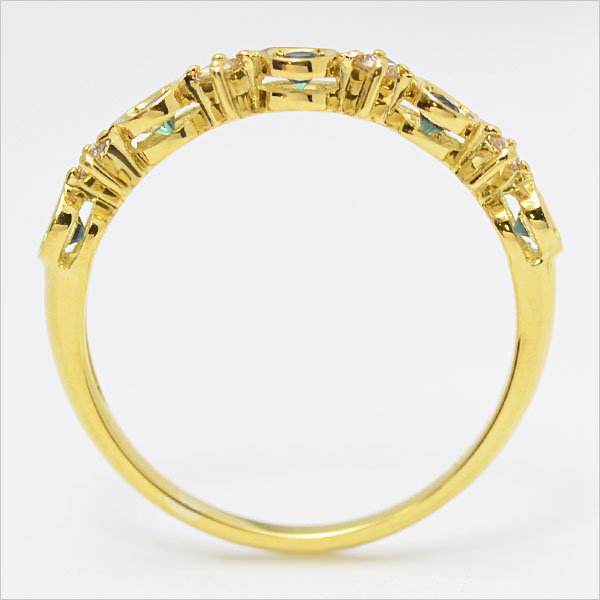 umu -アム- FINE JEWELRY STUIDIOK18 カラーチェンジガーネット ダイヤモンド リングrg1116_s.jpg