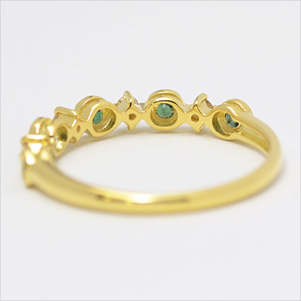 umu -アム- FINE JEWELRY STUIDIOK18 カラーチェンジガーネット ダイヤモンド リングrg1116_u.jpg
