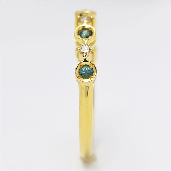 umu -アム- FINE JEWELRY STUIDIOK18 カラーチェンジガーネット ダイヤモンド リングrg1116_y.jpg