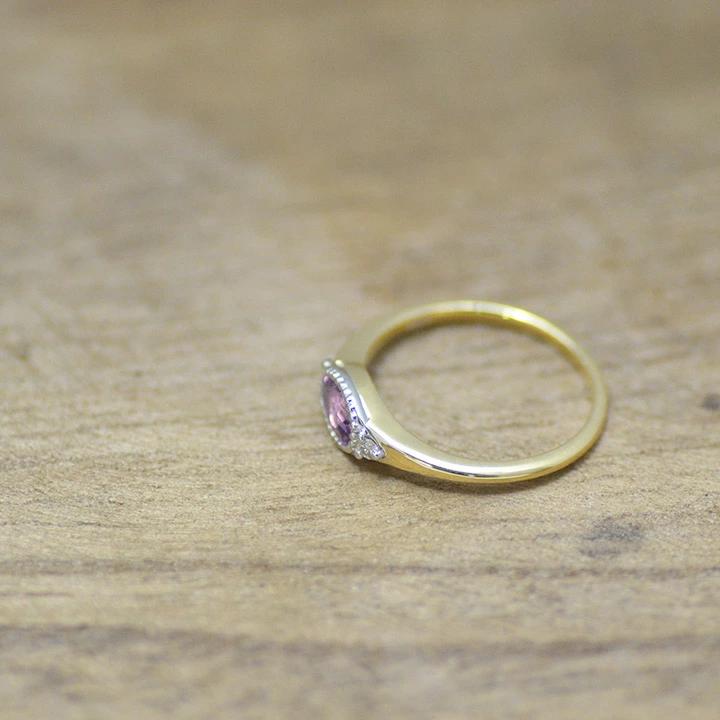 umu -アム- FINE JEWELRY STUIDIOK18/PT900 アメシスト ダイヤモンド リング 「classica」rg1117_3.jpg