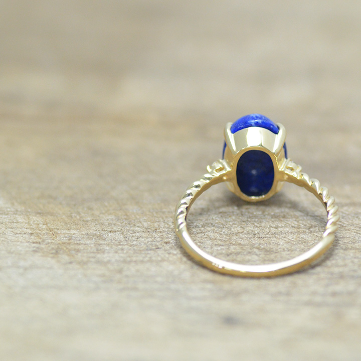 umu -アム- FINE JEWELRY STUIDIOラピスラズリ ダイヤモンド リング 「aragosta」rg1125_4.jpg