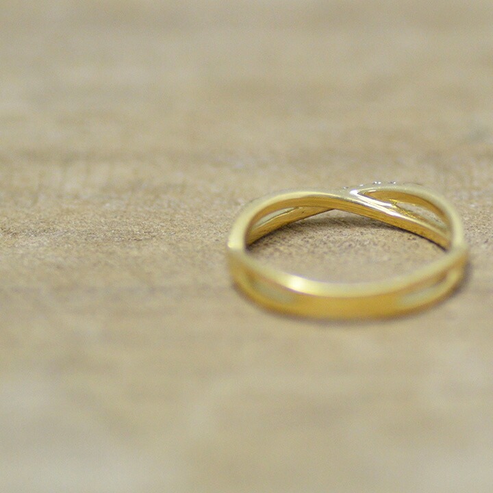 umu -アム- FINE JEWELRY STUIDIOK18 ダイヤモンド 0.07ct リング 「Infinity」rg1127_4.jpg