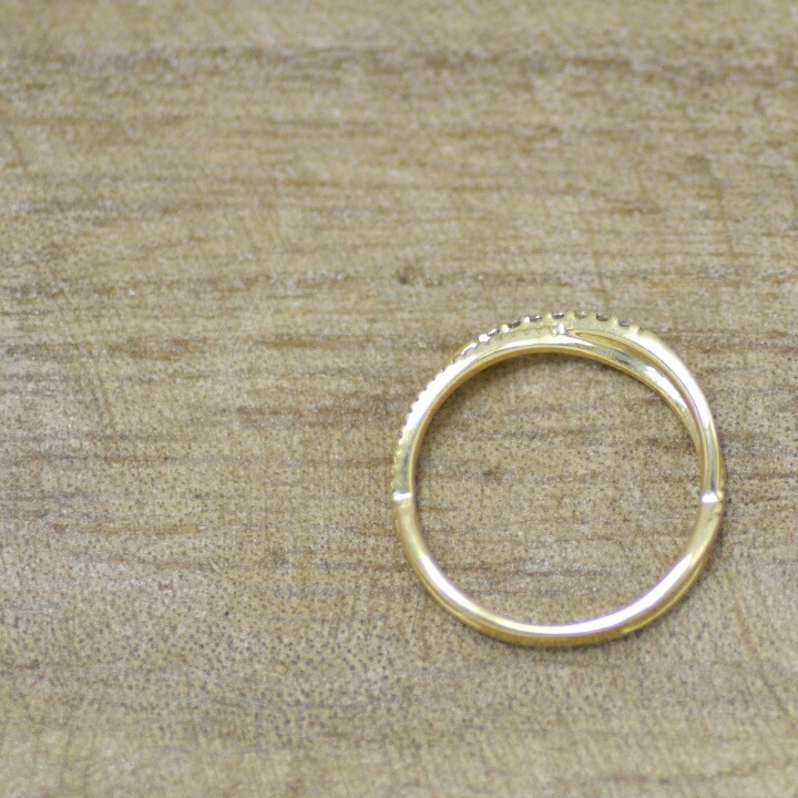 umu -アム- FINE JEWELRY STUIDIOK18 ダイヤモンド 0.07ct リング 「Infinity」rg1127_5.jpg