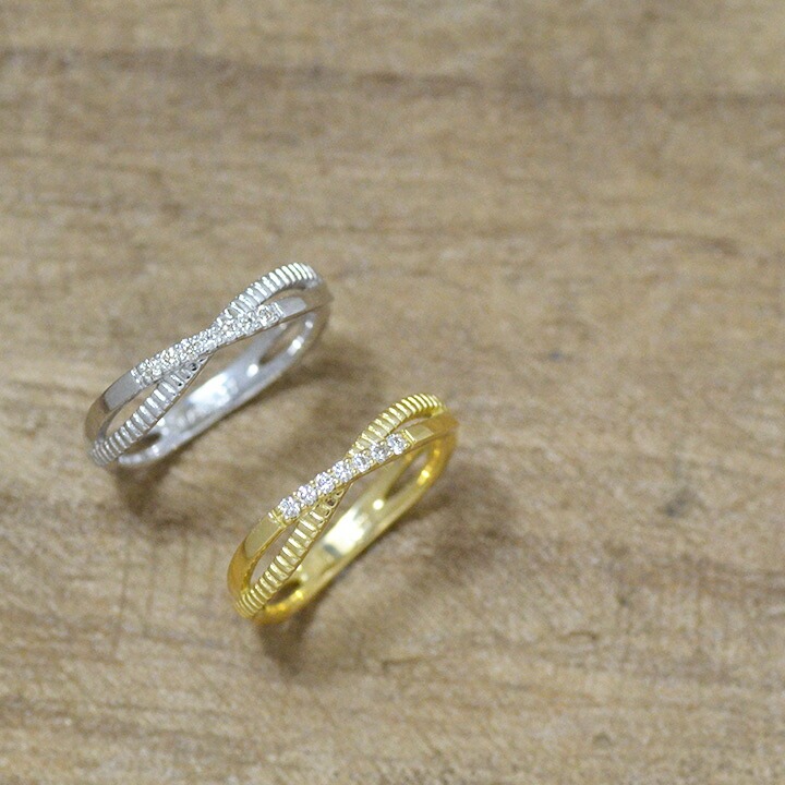 umu -アム- FINE JEWELRY STUIDIOK18 ダイヤモンド 0.07ct リング 「Infinity」rg1127_6.jpg
