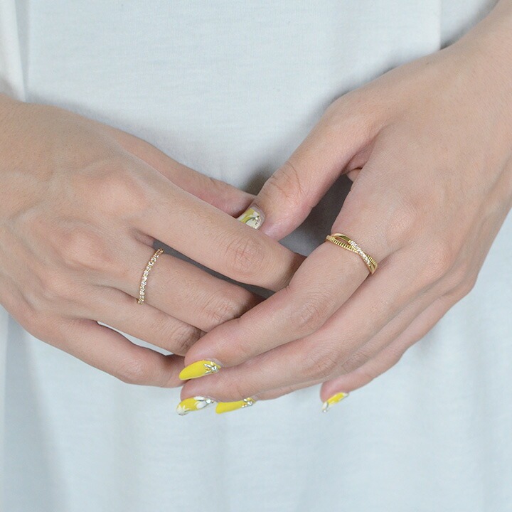 umu -アム- FINE JEWELRY STUIDIOK18 ダイヤモンド 0.07ct リング 「Infinity」rg1127_9.jpg