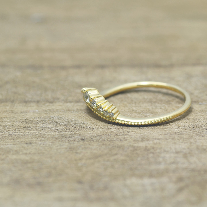 umu -アム- FINE JEWELRY STUIDIOダイヤモンド ティアラ リング 「tiara」rg1133_3.jpg
