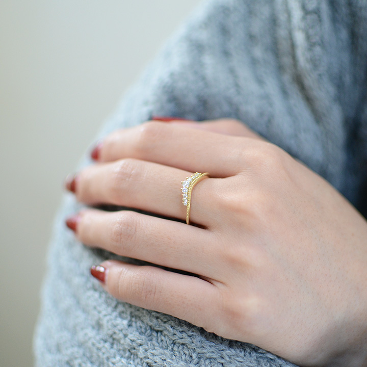 umu -アム- FINE JEWELRY STUIDIOダイヤモンド ティアラ リング 「tiara」rg1133_9.jpg