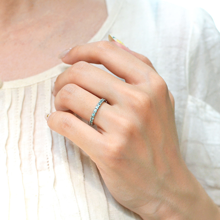 umu -アム- FINE JEWELRY STUIDIOブルージルコン フルエタニティリングrg1140_9.jpg