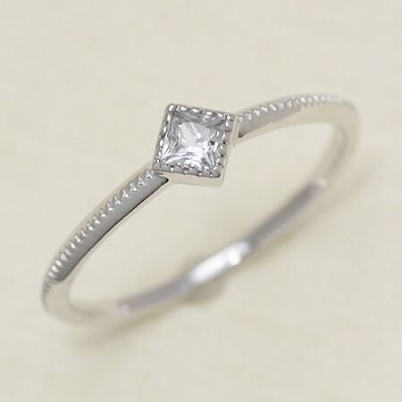 umu -アム- FINE JEWELRY STUIDIOK18 ホワイトサファイア リング 「asso」rg1144_kanban2.jpg