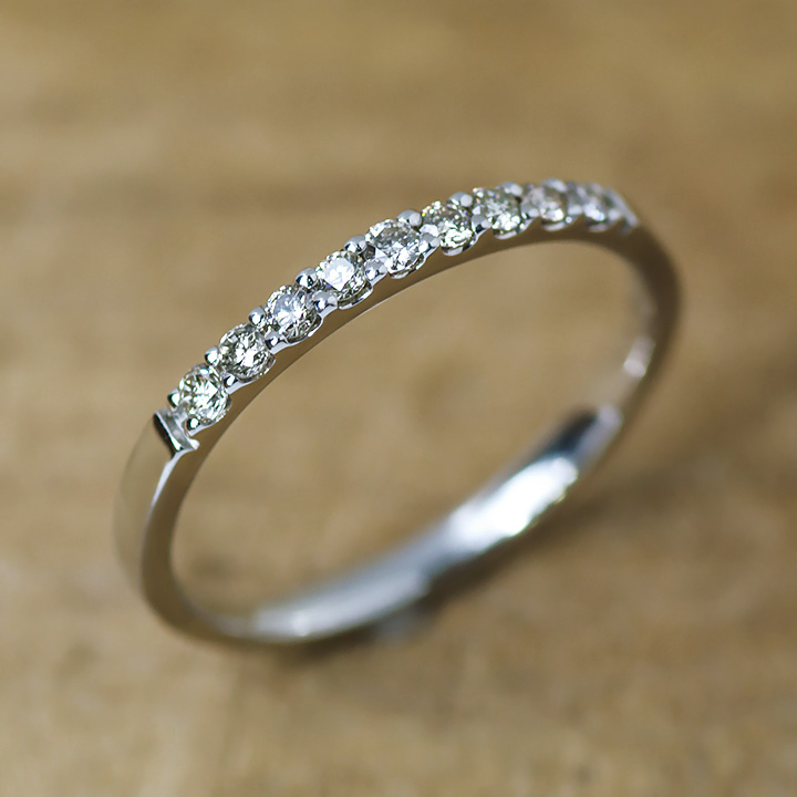 umu -アム- FINE JEWELRY STUIDIOK18 ダイヤモンド 0.18ct エタニティ リングrg1152_9.jpg