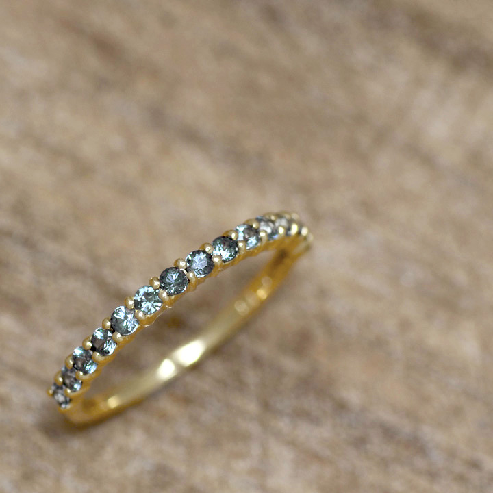 umu -アム- FINE JEWELRY STUIDIOK18 カラーチェンジガーネット エタニティリング「fila」rg1159_1.jpg