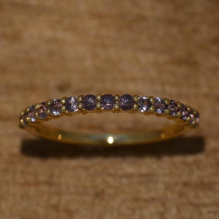 umu -アム- FINE JEWELRY STUIDIOK18 カラーチェンジガーネット エタニティリング「fila」rg1159_6.jpg