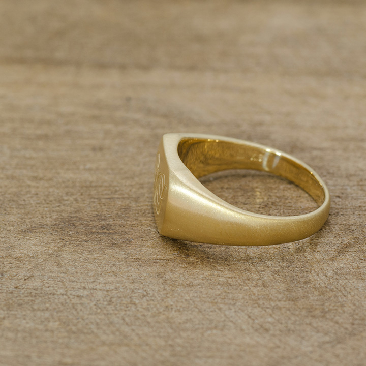 umu -アム- FINE JEWELRY STUIDIOK18 イニシャル シグネット リングrg1162_3.jpg