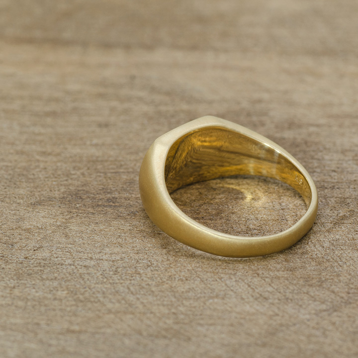 umu -アム- FINE JEWELRY STUIDIOK18 イニシャル シグネット リングrg1162_4.jpg