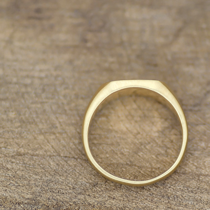 umu -アム- FINE JEWELRY STUIDIOK18 イニシャル シグネット リングrg1162_5.jpg