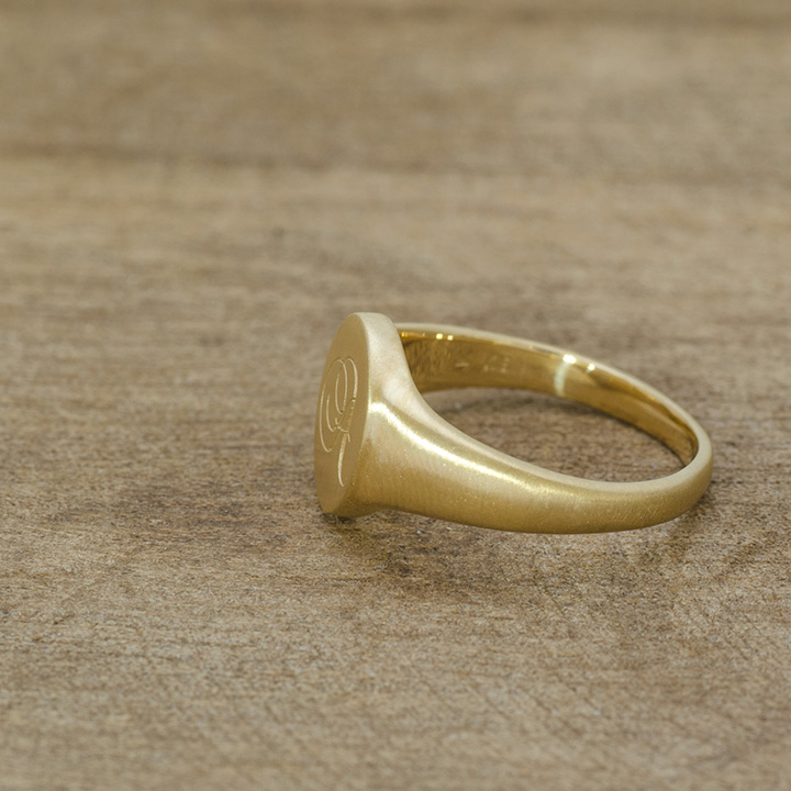 umu -アム- FINE JEWELRY STUIDIOK18 イニシャル シグネット リングrg1163_3.jpg
