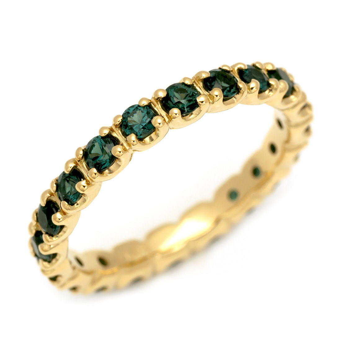 umu -アム- FINE JEWELRY STUIDIOK18 カラーチェンジガーネット フルエタニティリングrg1166.jpg