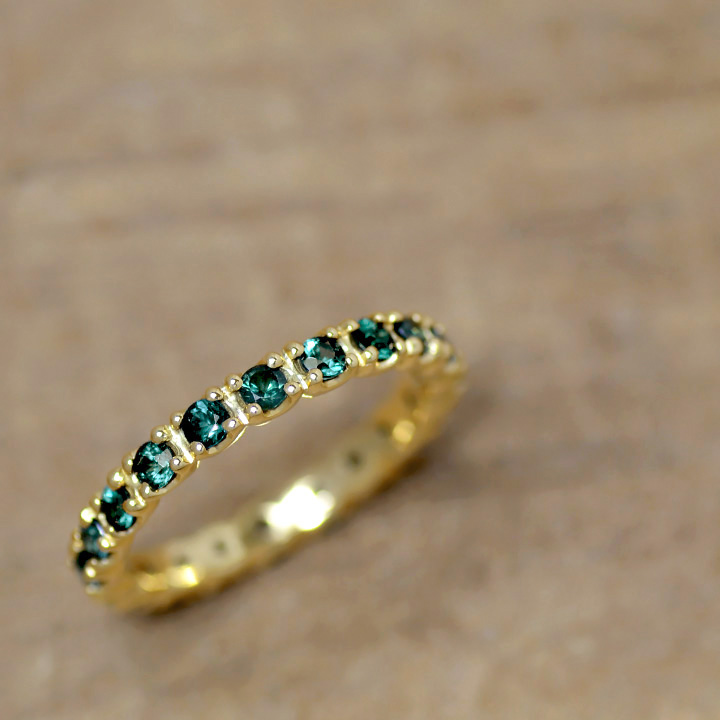 umu -アム- FINE JEWELRY STUIDIOK18 カラーチェンジガーネット フルエタニティリングrg1166_1.jpg