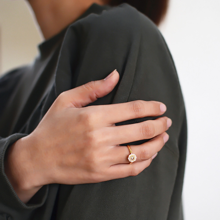 umu -アム- FINE JEWELRY STUIDIOローズカット ダイヤモンド リングrg1167_7.jpg