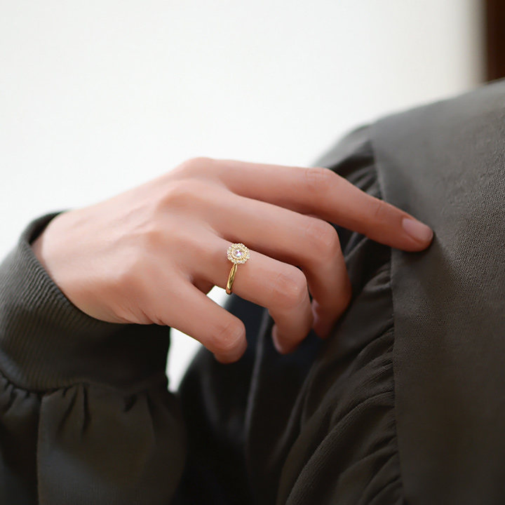 umu -アム- FINE JEWELRY STUIDIOローズカット ダイヤモンド リングrg1167_8.jpg