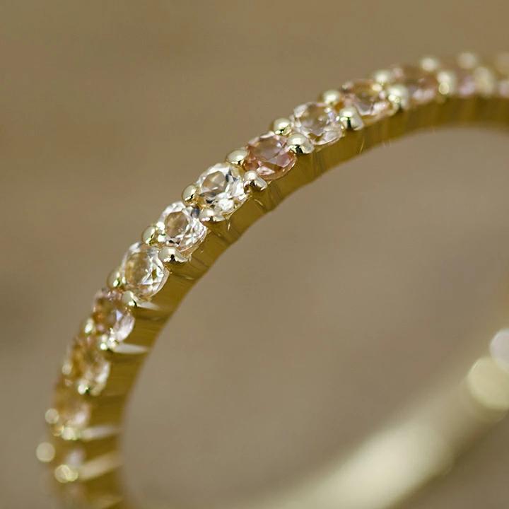 umu -アム- FINE JEWELRY STUIDIOK18 インペリアルトパーズ エタニティ リング 「fila」rg1170_2.jpg