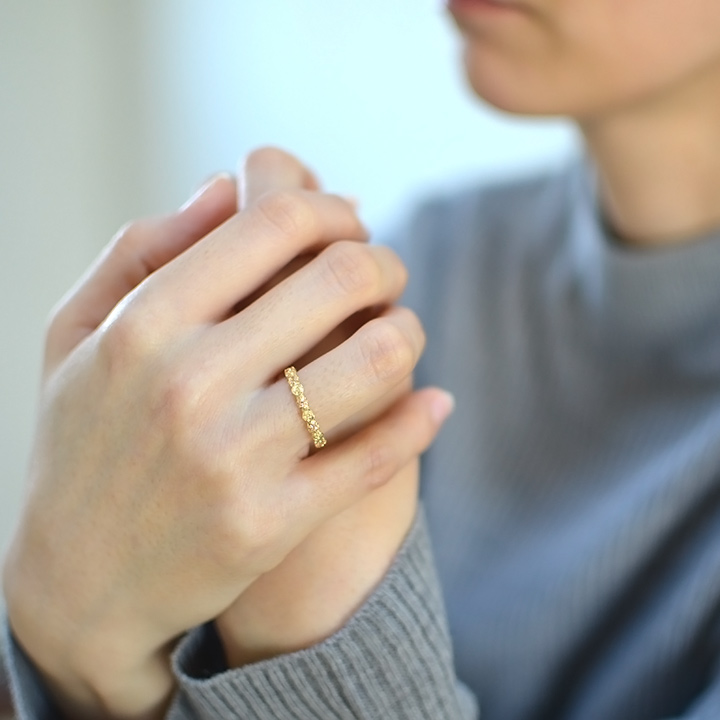 umu -アム- FINE JEWELRY STUIDIOK18 インペリアルトパーズ バラモチーフ リング 「rosa」rg1194_i2.jpg