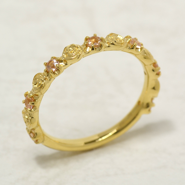 umu -アム- FINE JEWELRY STUIDIOK18 インペリアルトパーズ バラモチーフ リング 「rosa」rg1194_kanban2.jpg