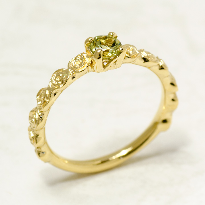 umu -アム- FINE JEWELRY STUIDIOK18 マリガーネット バラモチーフ リング 「rosa」rg1201_kanban2.jpg