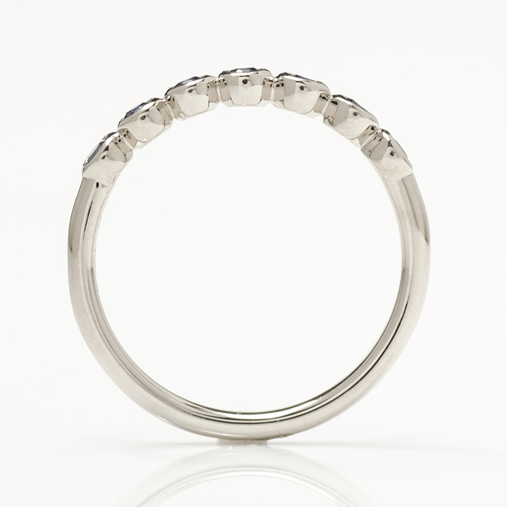 umu -アム- FINE JEWELRY STUIDIOK18 ブルーサファイア リング 「ponte」rg1204_s.jpg