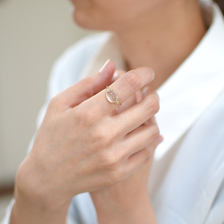 umu -アム- FINE JEWELRY STUIDIOムーンストーン ダイヤモンド リングrg1207_i2.jpg
