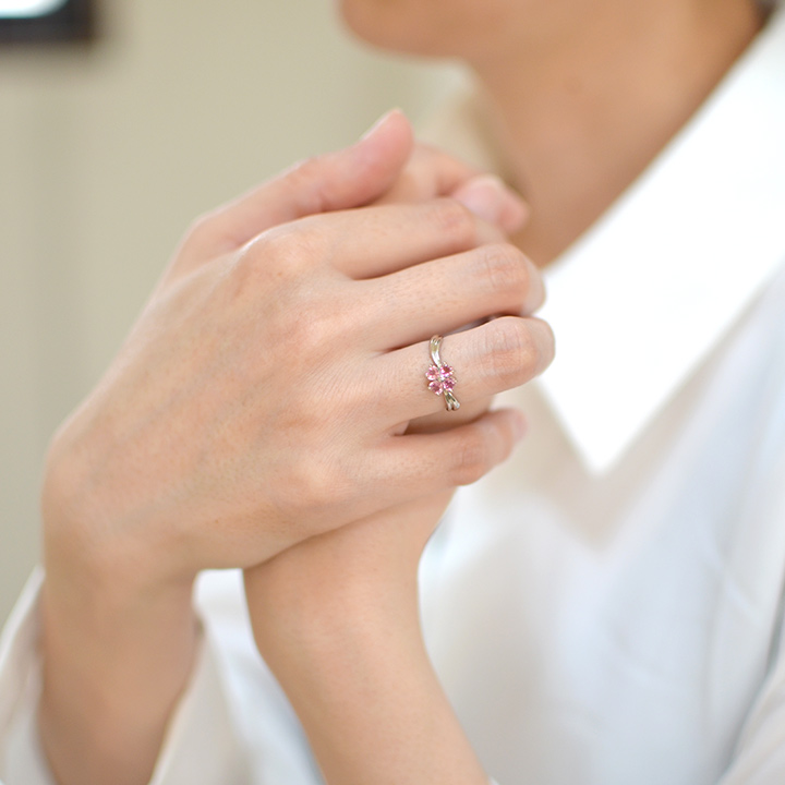 umu -アム- FINE JEWELRY STUIDIOピンクトルマリン リングrg1209_i2.jpg