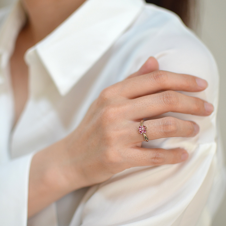 umu -アム- FINE JEWELRY STUIDIOピンクトルマリン リングrg1209_i3.jpg