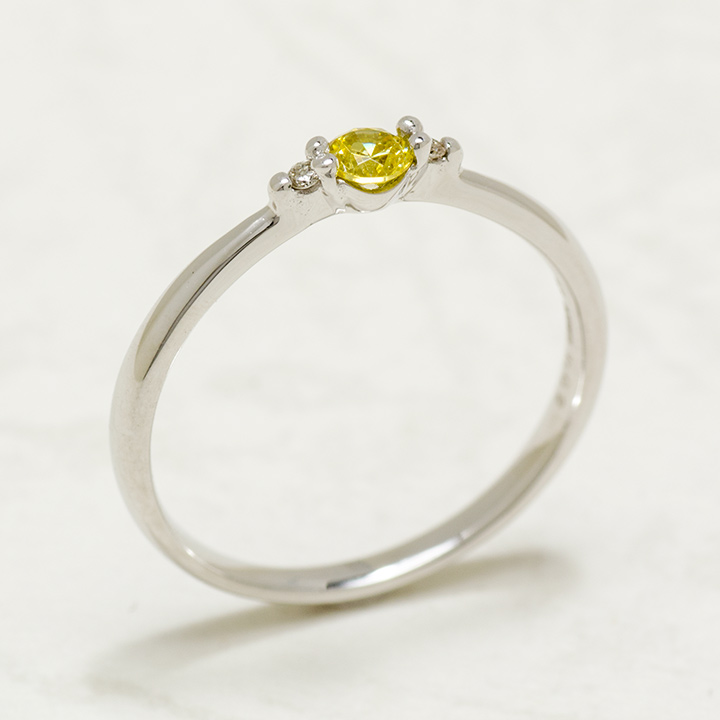 umu -アム- FINE JEWELRY STUIDIOイエローサファイア ダイヤモンド リングrg1214_kanban2.jpg