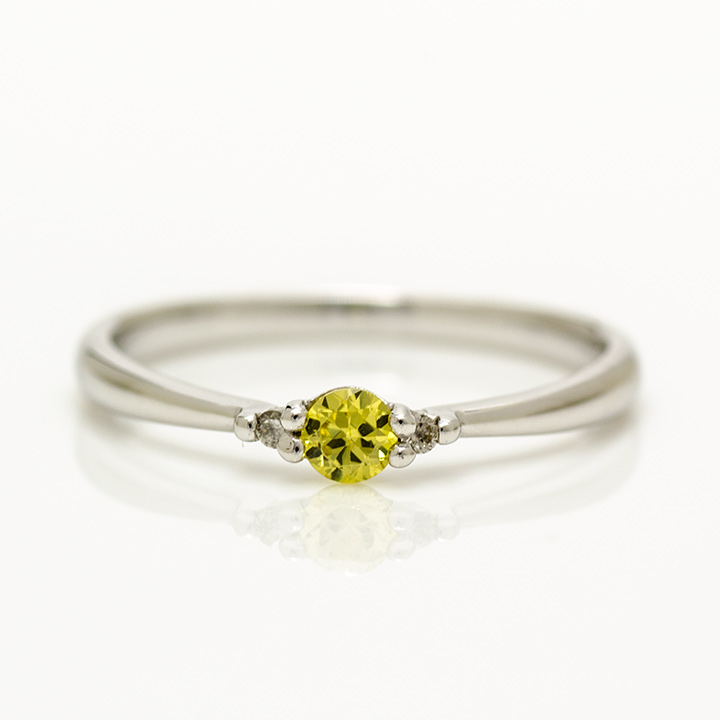 umu -アム- FINE JEWELRY STUIDIOイエローサファイア ダイヤモンド リングrg1214_m.jpg