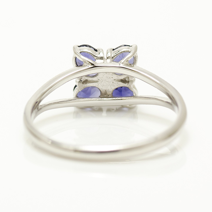 umu -アム- FINE JEWELRY STUIDIOK10 アイオライト ダイヤモンド リング 「ghirlanda」rg1218_u.jpg