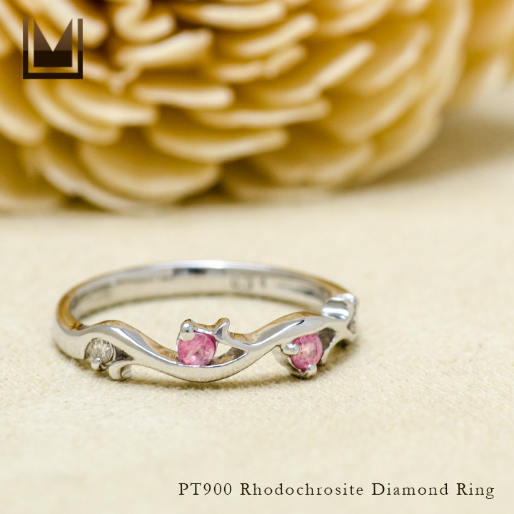 umu -アム- FINE JEWELRY STUIDIOロードクロサイト ダイヤモンド リングrg1221_1.jpg