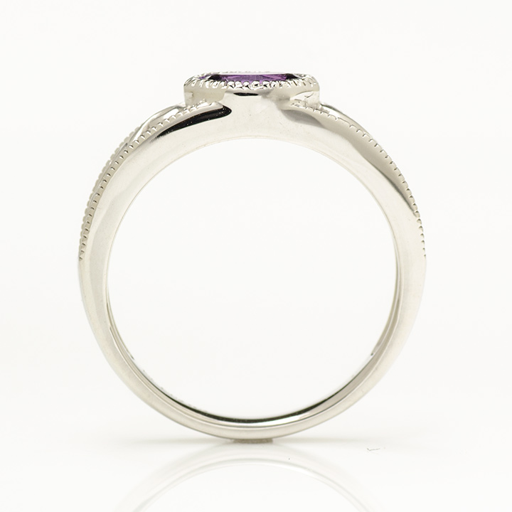 umu -アム- FINE JEWELRY STUIDIOK10 アメシスト アイビーモチーフ リング 「berso」rg1223_s.jpg