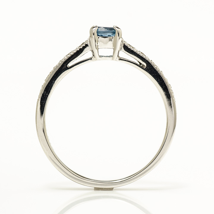 umu -アム- FINE JEWELRY STUIDIOK18 ロンドンブルートパーズ ダイヤモンド リング 「fiorito」rg1224_s.jpg