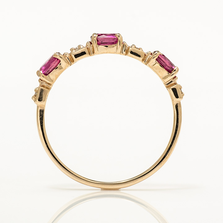 umu -アム- FINE JEWELRY STUIDIOK18 ルビー ダイヤモンド リング 「purezza」rg1225_s.jpg