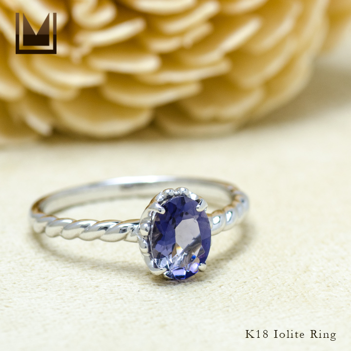 umu -アム- FINE JEWELRY STUIDIOアイオライト リング 「fresco」rg1230_1.jpg