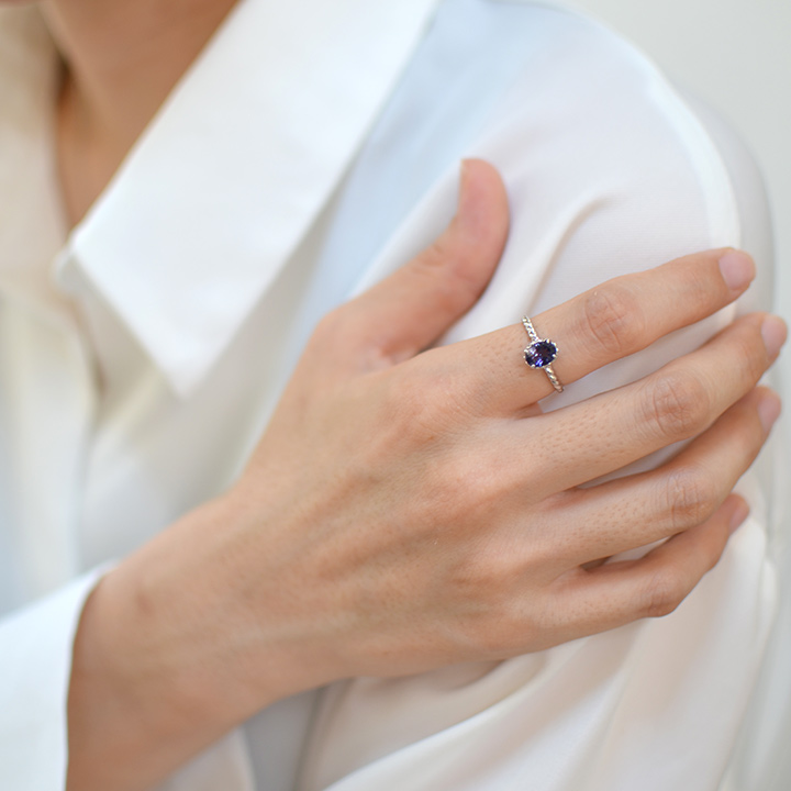 umu -アム- FINE JEWELRY STUIDIOアイオライト リング 「fresco」rg1230_i3.jpg